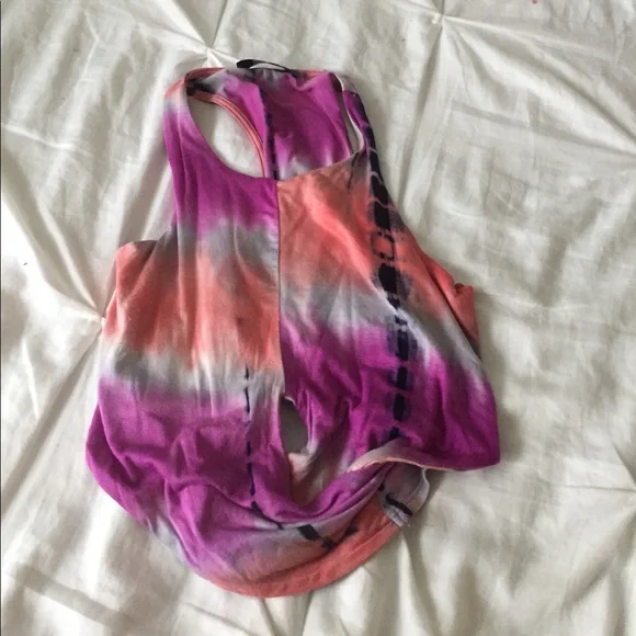 tie dye crop top and matching skirt - Picture 2 of 5